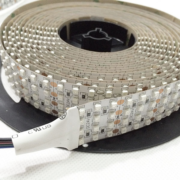Quad Row Brightest RGB DC24V with Single Color 3528 LEDs Flexible LED Light Strip 2400LEDs per 16.4 Feet Engineering lighting Quad Row Brightest RGB DC24V with Single Color 3528 LEDs Flexible LED Light Strip 2400LEDs per 16.4 Feet Engineering lighting
